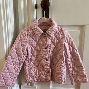 Burberry Girl’s Quilted Jackets 4Y